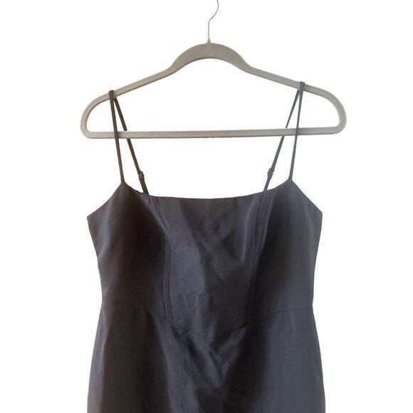 $298 NWT Likely Women's Black Solid Shepp Midi Sheath Dress Size 10 - Picture 7 of 11